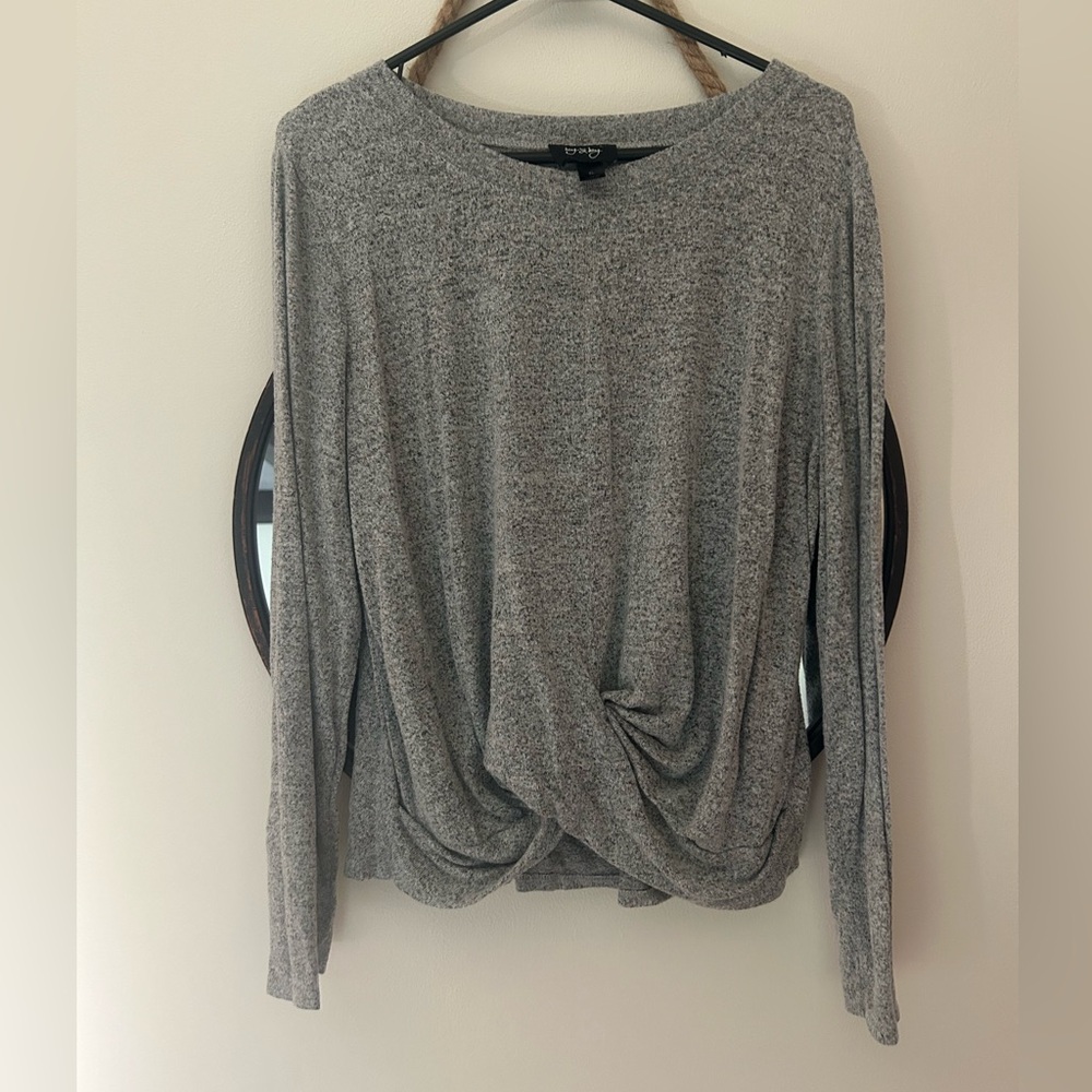 Gray long sleeve